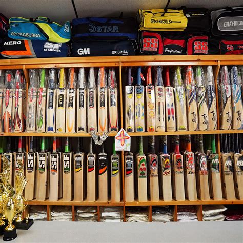 serious cricket shop.